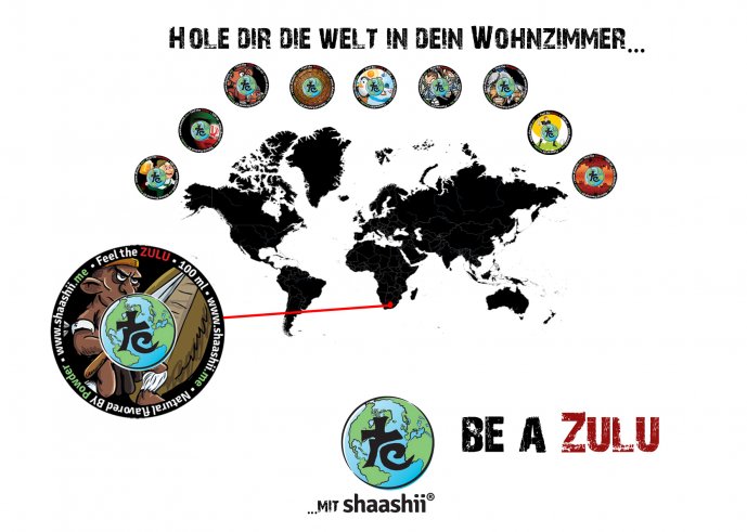 Shaashii Feel the Zulu Pulver 120g