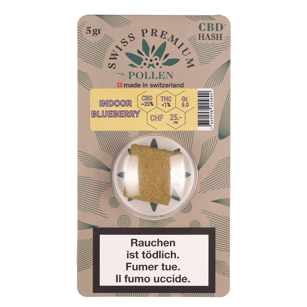 Swiss Premium Pollen - Blueberry (Indoor) 5g