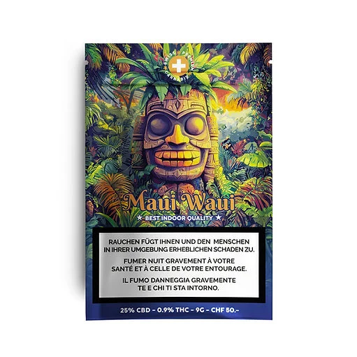 High Level Genetics - Maui Waui - CBD Blüten (Indoor) 9g