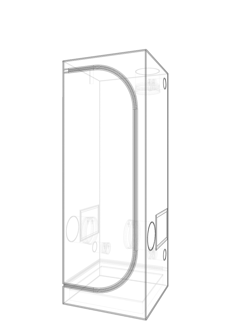 Secret Jardin - DARK ROOM DR60 R3.00 60x60x170cm