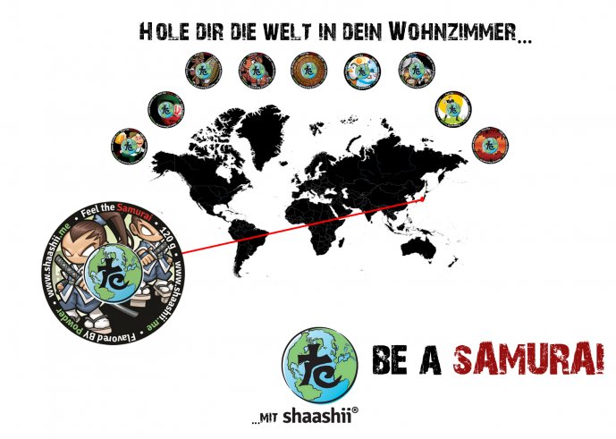 Shaashii Feel the Samurai Pulver 120g