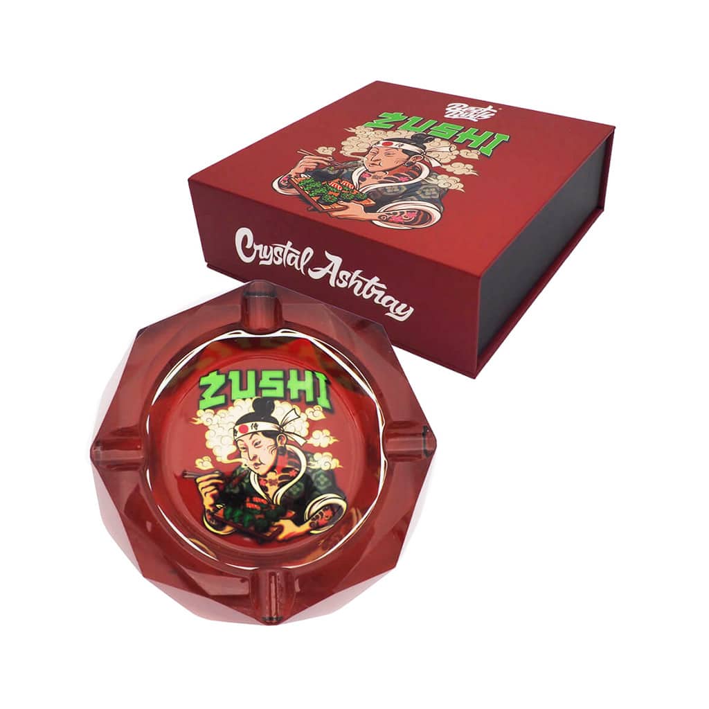 Best Buds Zushi Crystal Ashtray Giftbox