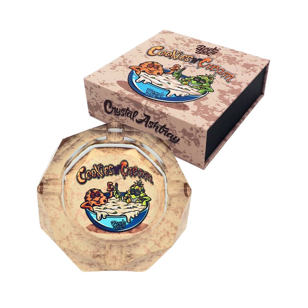 Best Buds Cookies and Cream Crystal Ashtray Giftbox