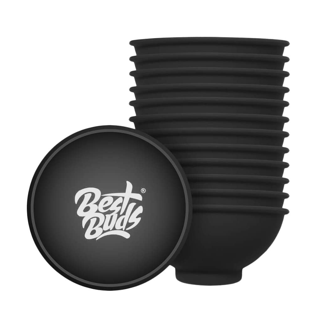 Best Buds Black Silicone Mixing Bowl