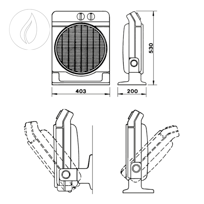 S&P METEOR NT BOX VENTILATOR