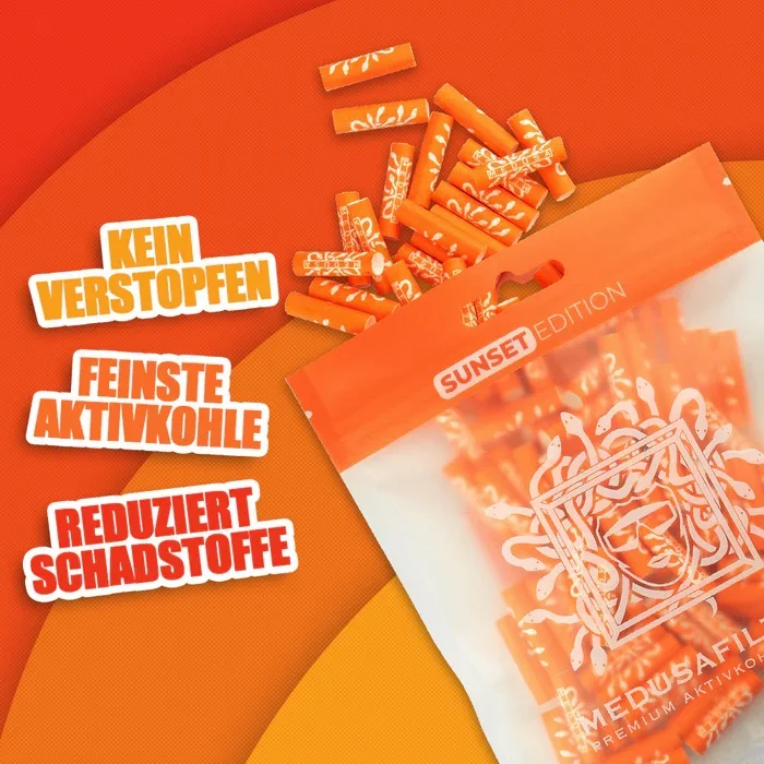 MedusaFilters - 100er Pack - SUNSET