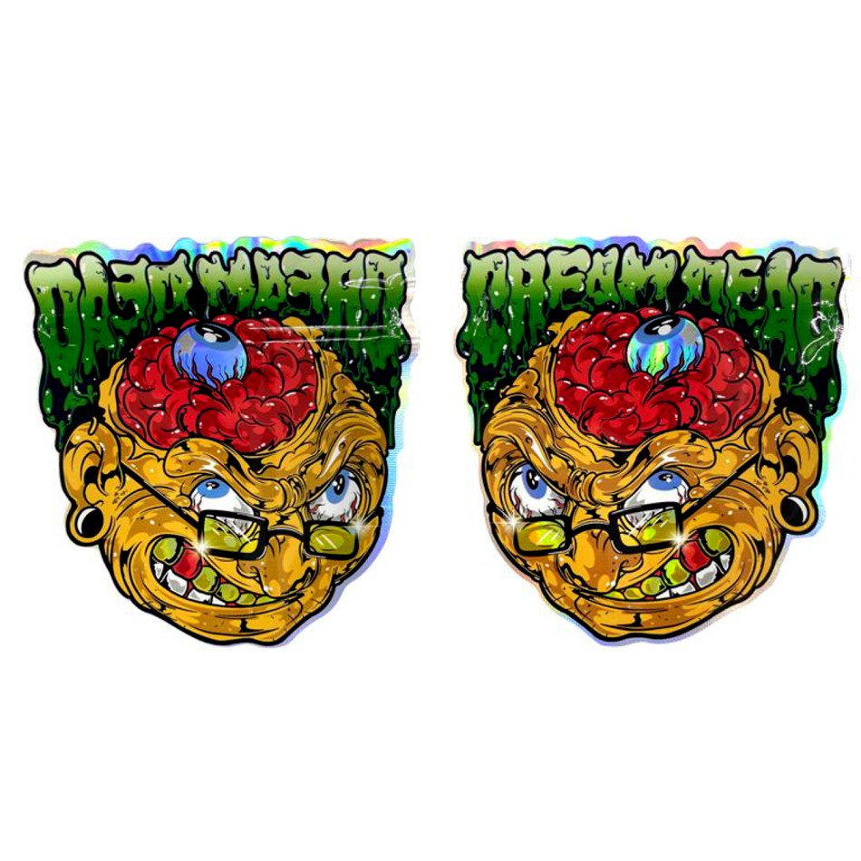 Mylar-Beutel "DREAMDEAD" (Cali Pack) mit Zipper, 3,5 g – VE-100