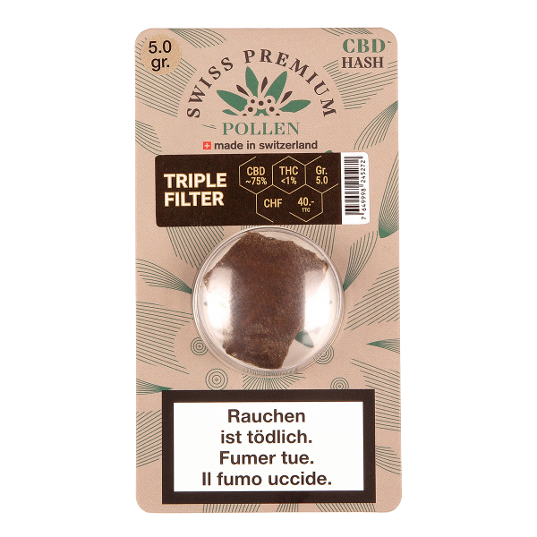 Swiss Premium Pollen - Triple Filter (Indoor) 5g