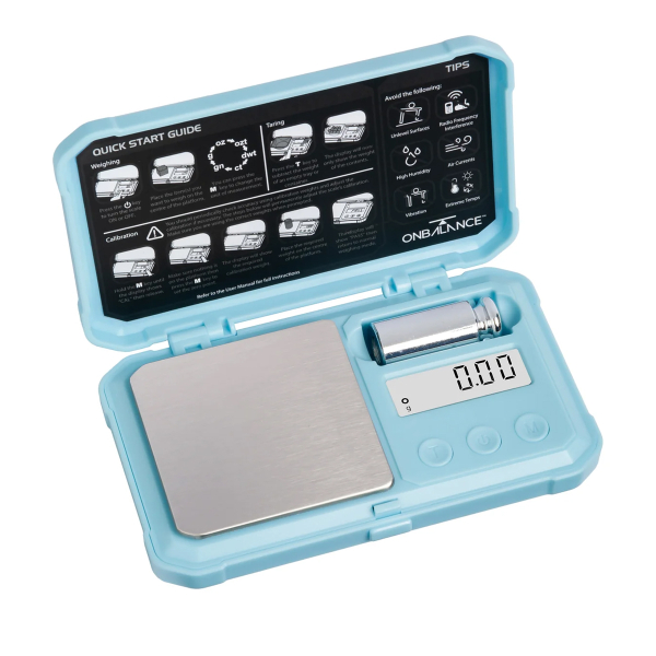 On Balance Predator Pocketscale 100 x 0.01g Blue