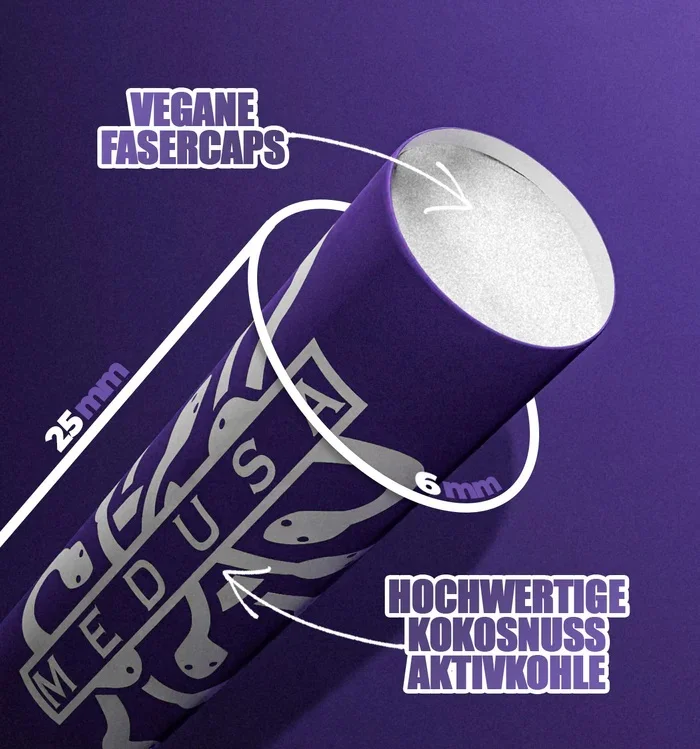 MedusaFilters - 100er Pack - VIOLET
