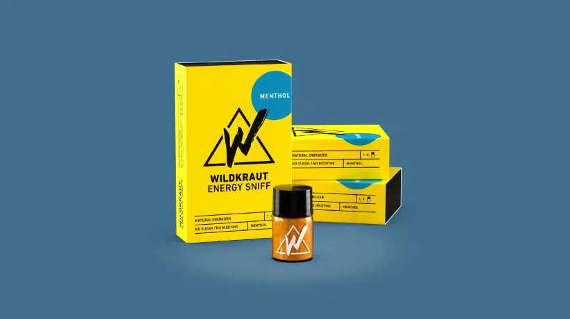 3er-Pack Wildkraut Energy Sniff – Menthol