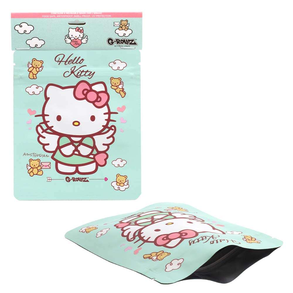 G-Rollz | Hello Kitty 'Cupido' 100x125 mm Foodsafe Storage Supplement Pouch - 8pcs in Display
