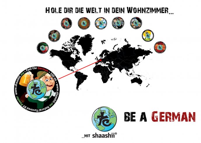 Shaashii Be a German Pulver 120g