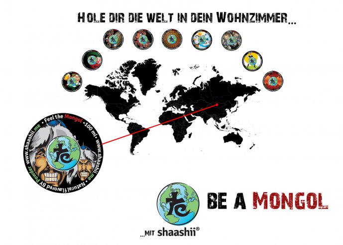 Shaashii Feel the Mongol Pulver 120g