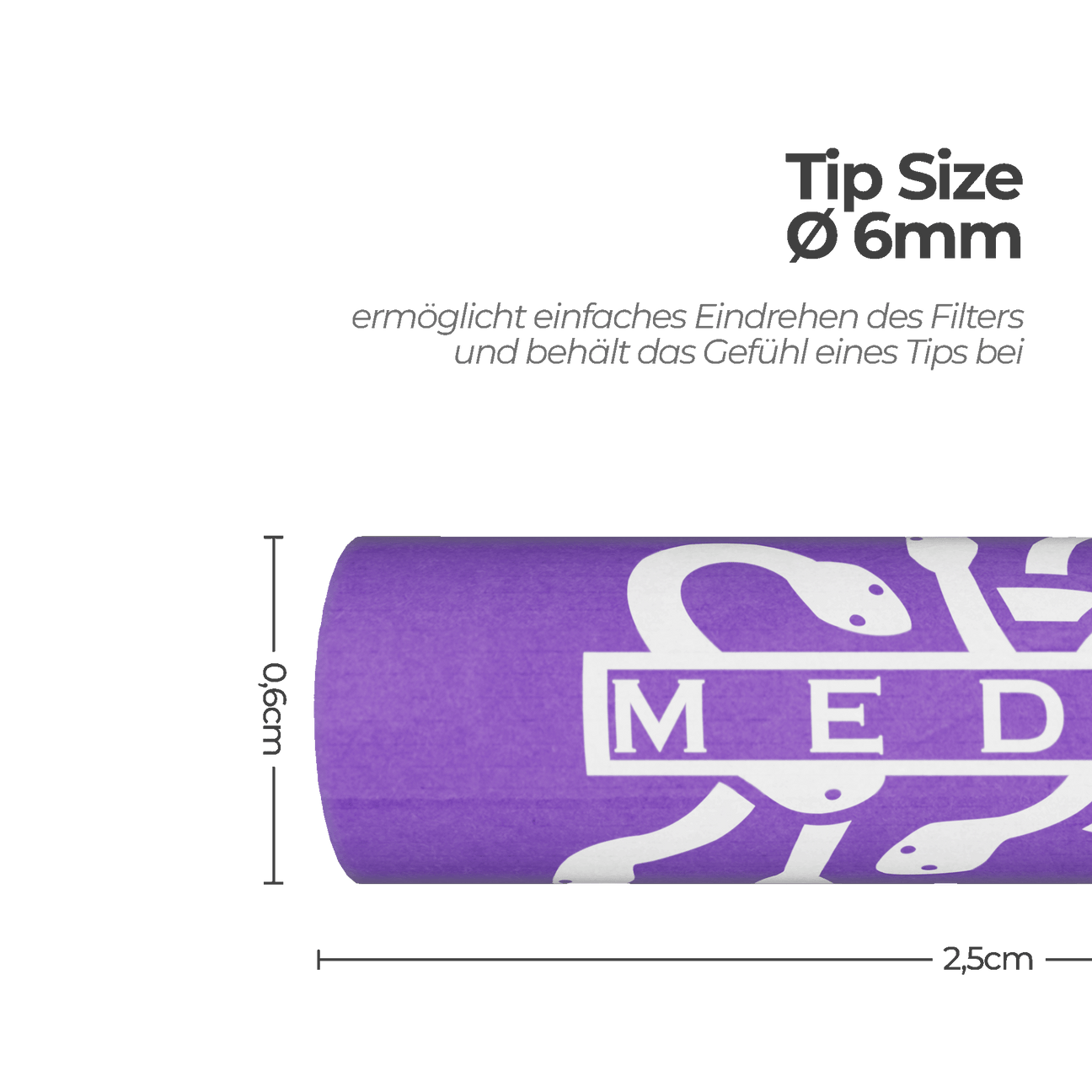 Medusa Hybridfilters Mixed 6mm 1000pcs