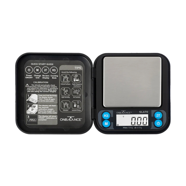 On Balance Slate Scale Black 100 x 0.01g